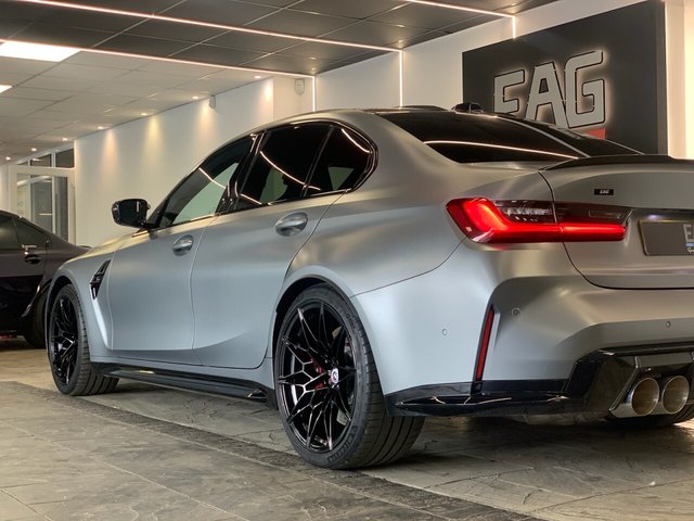 USED 2022 72 BMW M3 3.0 BiTurbo Competition Saloon 4dr Petrol Steptronic M xDrive Euro 6 (s/s) (510 ps) BMW ULTIMATE PACKAGE | SATIN PPF