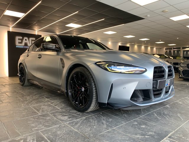 USED 2022 72 BMW M3 3.0 BiTurbo Competition Saloon 4dr Petrol Steptronic M xDrive Euro 6 (s/s) (510 ps) BMW ULTIMATE PACKAGE | SATIN PPF