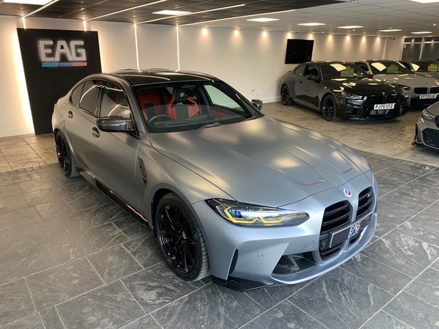 USED 2022 72 BMW M3 3.0 BiTurbo Competition Saloon 4dr Petrol Steptronic M xDrive Euro 6 (s/s) (510 ps) BMW ULTIMATE PACKAGE | SATIN PPF