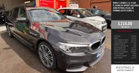 USED 2018 68 BMW 5 SERIES 2.0 530e 9.2kWh M Sport Saloon 4dr Petrol Plug-in Hybrid Auto Euro 6 (s/s) (252 ps) Automatic, high spec, leather