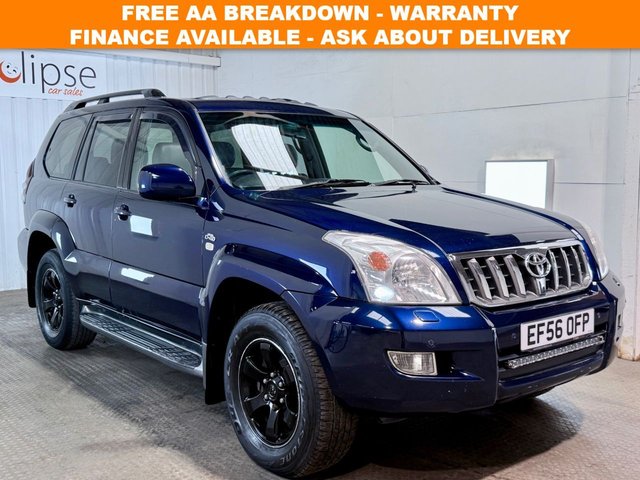 View our TOYOTA LAND CRUISER