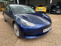 USED 2020 70 TESLA Model 3 Standard Range Plus Saloon 4dr Electric Auto RWD (241 bhp) FULL ELECTRIC RAPID CHARGING