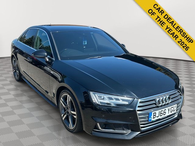 View our Audi A4 3.0 TDI V6 S line Saloon 4dr Diesel S Tronic Euro 6 (s/s) (218 ps)