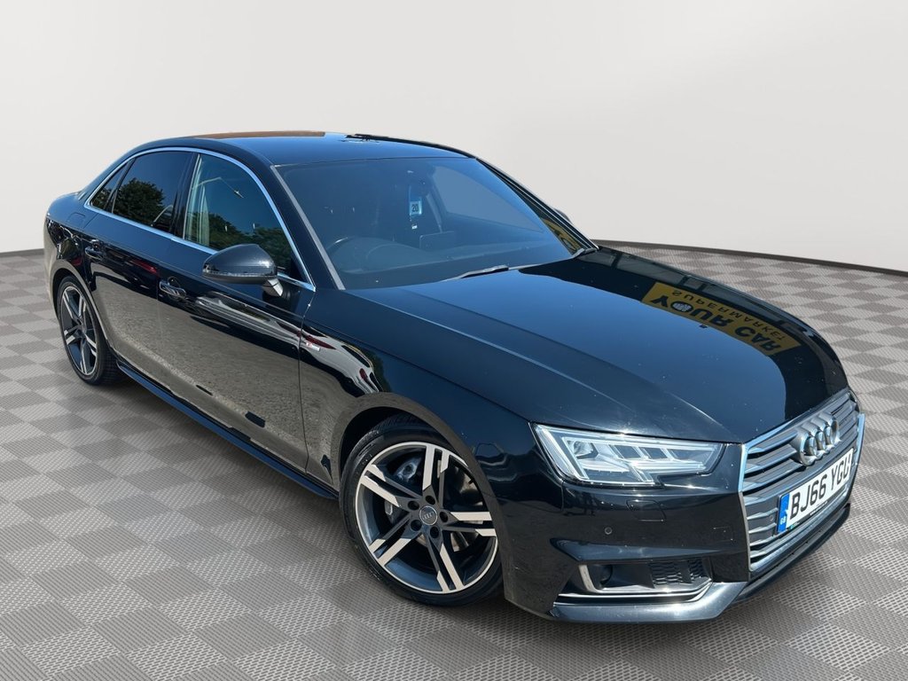USED 2016 09 AUDI A4 3.0 TDI V6 S line Saloon 4dr Diesel S Tronic Euro 6 (s/s) (218 ps)