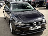 USED 2018 68 VOLKSWAGEN POLO 1.0 SE Hatchback 5dr Petrol Manual Euro 6 (s/s) (65 ps) 