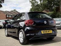 USED 2018 68 VOLKSWAGEN POLO 1.0 SE Hatchback 5dr Petrol Manual Euro 6 (s/s) (65 ps) 