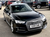 USED 2018 18 AUDI A4 1.4 TFSI S line Saloon 4dr Petrol Manual Euro 6 (s/s) (150 ps) 