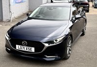 USED 2022 71 MAZDA MAZDA3 2.0 e-SKYACTIV-X MHEV Sport Lux Saloon 4dr Petrol Manual Euro 6 (s/s) (186 ps) 