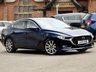 USED 2022 71 MAZDA MAZDA3 2.0 e-SKYACTIV-X MHEV Sport Lux Saloon 4dr Petrol Manual Euro 6 (s/s) (186 ps) 