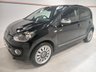 USED 2013 13 VOLKSWAGEN UP! 1.0 up! Black Hatchback 5dr Petrol Manual Euro 5 (75 ps) 
