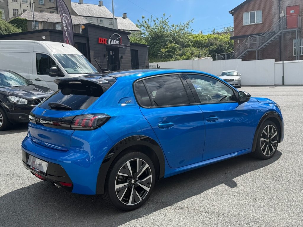 USED 2022 71 PEUGEOT 208 1.2 PureTech GT Hatchback 5dr Petrol EAT Euro 6 (s/s) (100 ps) 