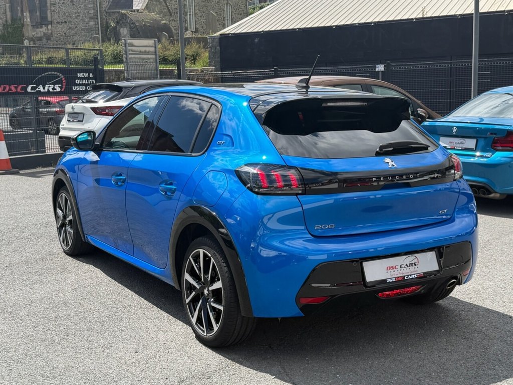 USED 2022 71 PEUGEOT 208 1.2 PureTech GT Hatchback 5dr Petrol EAT Euro 6 (s/s) (100 ps) 