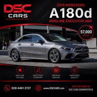 USED 2019 19 MERCEDES-BENZ A CLASS 1.5 A180d AMG Line (Executive) Saloon 4dr Diesel 7G-DCT Euro 6 (s/s) (116 ps) 