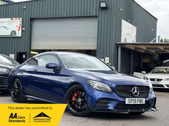 View our Mercedes-Benz C Class 2.0 C300 AMG Line (Premium) Coupe 2dr Petrol G-Tronic+ Euro 6 (s/s) (258 ps)
