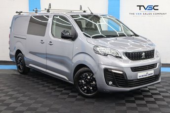 2022 PEUGEOT EXPERT 2.0 BLUE E-HDI 1200 PROFESSIONAL PREMIUM PLUS LONG CREW VAN DOUBLE CAB 6DR DIESEL MANUAL LWB EURO 6 (S/S) (6 SEAT) (145 PS) NAV £12944.00