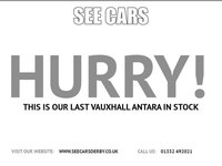 USED 2012 62 VAUXHALL ANTARA 2.2 CDTi SE SUV 5dr Diesel Manual 4WD Euro 5 (s/s) (SNav) (163 ps) 12m MOT INCLUDED IN SALE, LEATHER