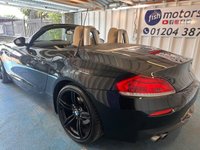 USED 2015 Y BMW Z4 2.0 18i M Sport Convertible 2dr Petrol Manual sDrive Euro 6 (s/s) (156 ps)+2 KEYS+HISTORY+ALLOYS+AIRCON+LEATHER HEATED SEATS+USB+AUX+ABS+HPI CLEAR WITH VOSA MOT HISTORY, CLEAN +GREAT DRIVE+GOOD MPG, PART EXCHANGE WELCOME, FULL DEALER FACILITIES+FINANCE ARRANGED, The car is in very good condition in and out . Bodywork has no obvious dents or scratches . Interior is very clean without any obvious wear or tear to the seats or carpets.Tyres excellent ,Engine+gearbox in good order. 2 KEYS+HISTORY+ALLOYS+AIRCON+LEATHER HEATED SEATS+USB+AUX+ABS+HPI CLEAR