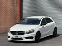 USED 2013 13 MERCEDES-BENZ A CLASS 1.8 A200 CDI BlueEfficiency AMG Sport Hatchback 5dr Diesel 7G-DCT Euro 5 (s/s) (136 ps) WHITE+AMG+LOADED