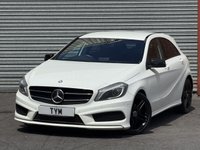USED 2013 13 MERCEDES-BENZ A CLASS 1.8 A200 CDI BlueEfficiency AMG Sport Hatchback 5dr Diesel 7G-DCT Euro 5 (s/s) (136 ps) WHITE+AMG+LOADED