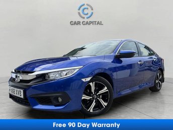 2018 HONDA CIVIC 1.6 i-DTEC SR Saloon 4dr Diesel Auto Euro 6 (s/s) (120 ps) &pound;11450.00