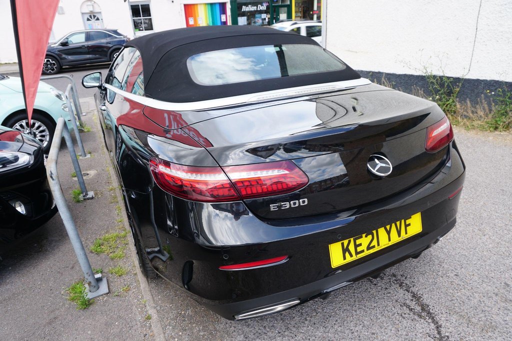 USED 2021 21 MERCEDES-BENZ E CLASS 2.0 E300h MHEV AMG Line Night Edition (Premium Plus) Cabriolet G-Tronic+ Euro 6 (s/s) 2dr JUST ARRIVED
