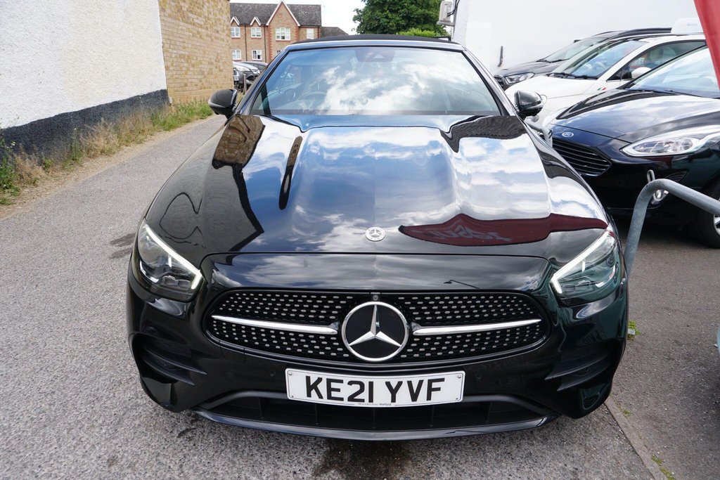 USED 2021 21 MERCEDES-BENZ E CLASS 2.0 E300h MHEV AMG Line Night Edition (Premium Plus) Cabriolet G-Tronic+ Euro 6 (s/s) 2dr JUST ARRIVED