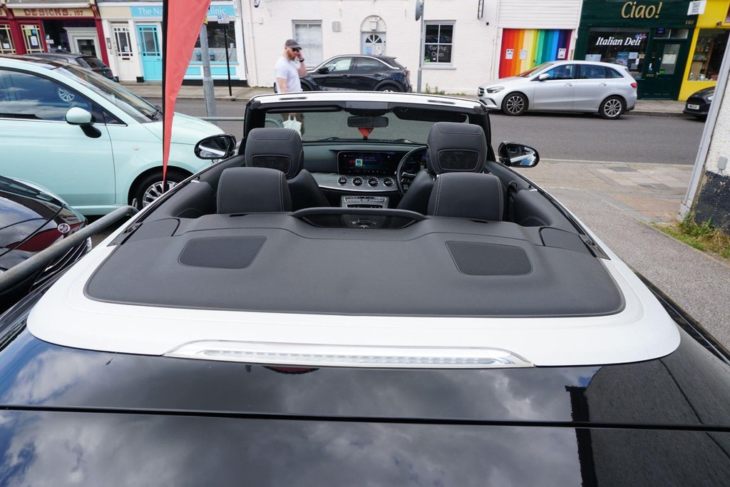 USED 2021 21 MERCEDES-BENZ E CLASS 2.0 E300h MHEV AMG Line Night Edition (Premium Plus) Cabriolet G-Tronic+ Euro 6 (s/s) 2dr JUST ARRIVED