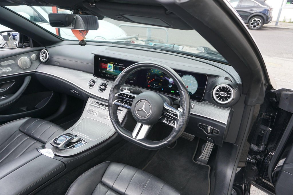USED 2021 21 MERCEDES-BENZ E CLASS 2.0 E300h MHEV AMG Line Night Edition (Premium Plus) Cabriolet G-Tronic+ Euro 6 (s/s) 2dr JUST ARRIVED