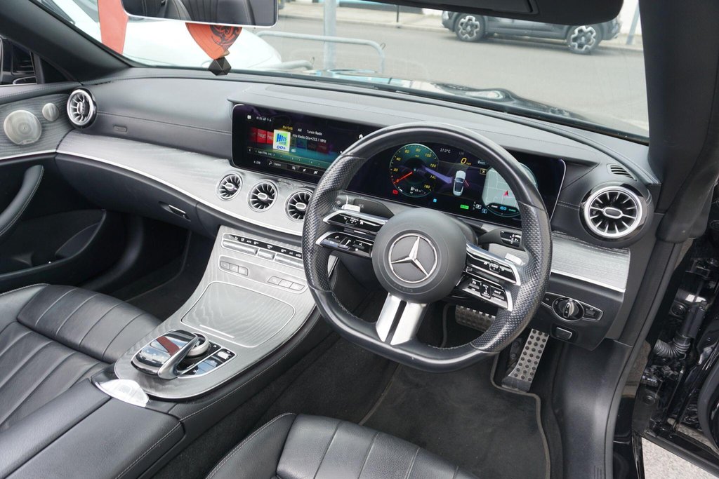 USED 2021 21 MERCEDES-BENZ E CLASS 2.0 E300h MHEV AMG Line Night Edition (Premium Plus) Cabriolet G-Tronic+ Euro 6 (s/s) 2dr JUST ARRIVED