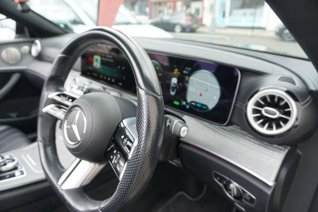 USED 2021 21 MERCEDES-BENZ E CLASS 2.0 E300h MHEV AMG Line Night Edition (Premium Plus) Cabriolet G-Tronic+ Euro 6 (s/s) 2dr JUST ARRIVED