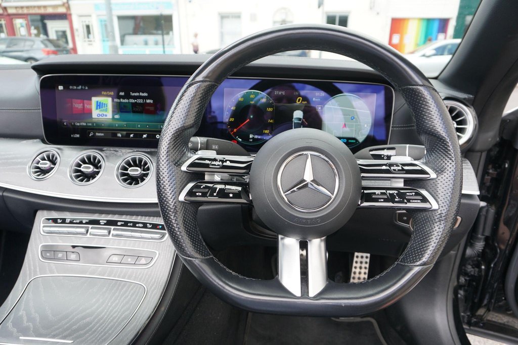USED 2021 21 MERCEDES-BENZ E CLASS 2.0 E300h MHEV AMG Line Night Edition (Premium Plus) Cabriolet G-Tronic+ Euro 6 (s/s) 2dr JUST ARRIVED