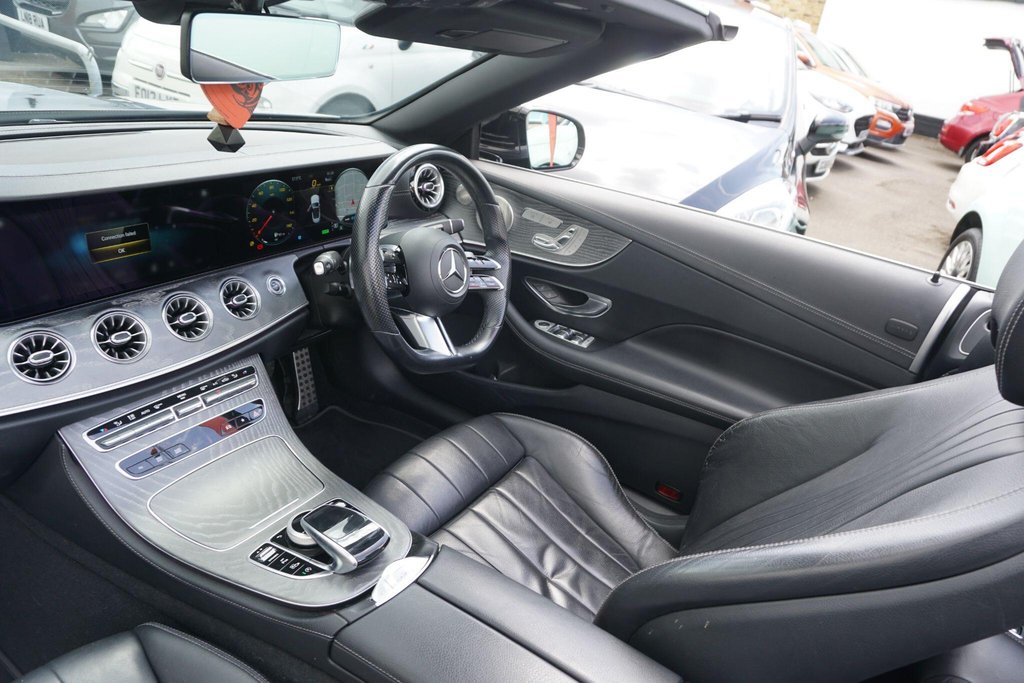 USED 2021 21 MERCEDES-BENZ E CLASS 2.0 E300h MHEV AMG Line Night Edition (Premium Plus) Cabriolet G-Tronic+ Euro 6 (s/s) 2dr JUST ARRIVED