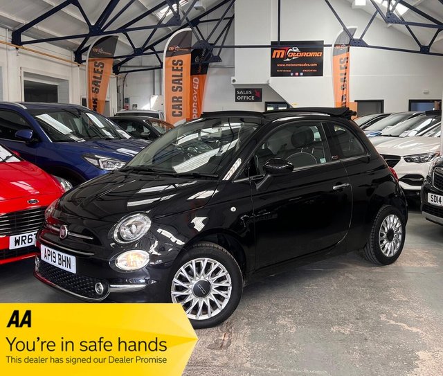 View our Fiat 500c 1.2 Lounge Euro 6 (s/s) 2dr