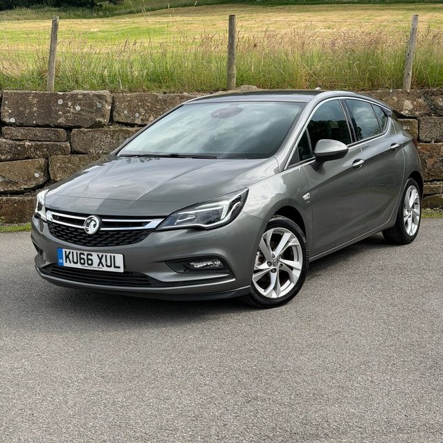 2016 VAUXHALL ASTRA 1.0i Turbo ecoFLEX SRi Nav Hatchback 5dr Petrol Manual Euro 6 (s/s) (105 ps) &pound;6995.00