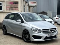 USED 2017 67 MERCEDES-BENZ B CLASS 1.5 B180d AMG Line MPV 5dr Diesel 7G-DCT Euro 6 (s/s) (109 ps) - FSH - APPLE CAR PLAY - SAT NAV - PART LEATHER - REVERSE CAMERA - BLUETOOTH - P/SENSORS - CRUISE