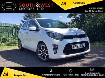 2017 KIA PICANTO 1.25 3 Hatchback 5dr Petrol Auto Euro 6 (83 bhp) &pound;7875.00