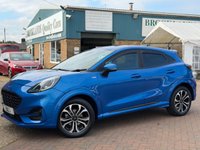 USED 2021 70 FORD PUMA 1.0T EcoBoost MHEV ST-Line SUV Desert Island Blue Petrol Manual Euro 6 (s/s) (125 ps) Recorded on VCAR Category S Insurance Loss. Vehicle Structurally Damaged but repairable-Insurer decide not to repair 10/07/2024