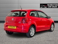 USED 2015 15 VOLKSWAGEN POLO 1.2 TSI BlueMotion Tech SE Hatchback 3dr Petrol Manual Euro 6 (s/s) (90 ps) 
