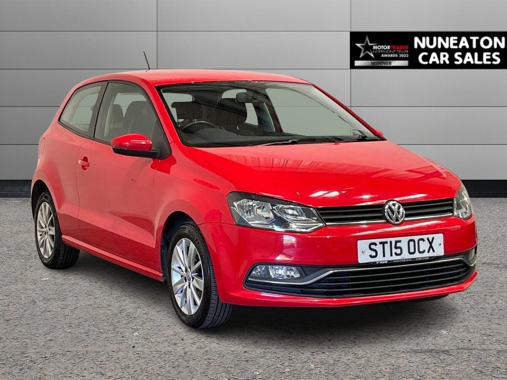 USED 2015 15 VOLKSWAGEN POLO 1.2 TSI BlueMotion Tech SE Hatchback 3dr Petrol Manual Euro 6 (s/s) (90 ps) 