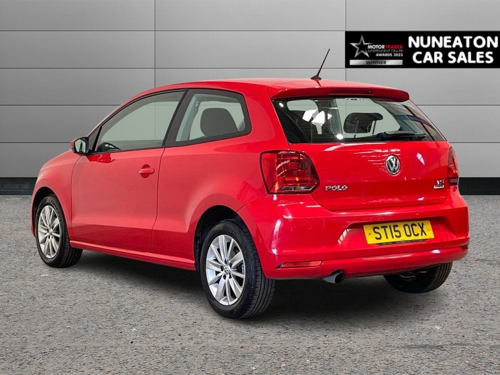USED 2015 15 VOLKSWAGEN POLO 1.2 TSI BlueMotion Tech SE Hatchback 3dr Petrol Manual Euro 6 (s/s) (90 ps) 