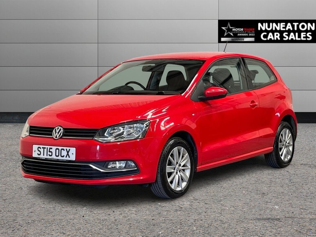 USED 2015 15 VOLKSWAGEN POLO 1.2 TSI BlueMotion Tech SE Hatchback 3dr Petrol Manual Euro 6 (s/s) (90 ps) 