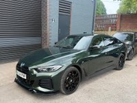 USED 2024 24 BMW I4 35 70.2kWh M Sport Gran Coupe Auto eDrive 5dr SAN MARINO GREEN 20s KIT