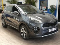 USED 2018 68 KIA SPORTAGE 1.6 T-GDi GT-Line S SUV 5dr Petrol DCT AWD Euro 6 (s/s) (174 bhp) SUNROOF SAT NAV LEATHER HEATED SEATS HEATED STEERING WHEEL PARKING CAMERA CRUISE CONTROL PARKING SENSORS 2 OWNERS FROM NEW GOOD SERVICE HISTORY 7 SERVICES TO 71K MILES