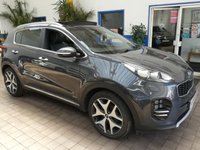 USED 2018 68 KIA SPORTAGE 1.6 T-GDi GT-Line S SUV 5dr Petrol DCT AWD Euro 6 (s/s) (174 bhp) SUNROOF SAT NAV LEATHER HEATED SEATS HEATED STEERING WHEEL PARKING CAMERA CRUISE CONTROL PARKING SENSORS 2 OWNERS FROM NEW GOOD SERVICE HISTORY 7 SERVICES TO 71K MILES