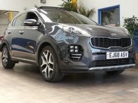 USED 2018 68 KIA SPORTAGE 1.6 T-GDi GT-Line S SUV 5dr Petrol DCT AWD Euro 6 (s/s) (174 bhp) SUNROOF SAT NAV LEATHER HEATED SEATS HEATED STEERING WHEEL PARKING CAMERA CRUISE CONTROL PARKING SENSORS 2 OWNERS FROM NEW GOOD SERVICE HISTORY 7 SERVICES TO 71K MILES