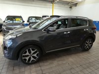 USED 2018 68 KIA SPORTAGE 1.6 T-GDi GT-Line S SUV 5dr Petrol DCT AWD Euro 6 (s/s) (174 bhp) SUNROOF SAT NAV LEATHER HEATED SEATS HEATED STEERING WHEEL PARKING CAMERA CRUISE CONTROL PARKING SENSORS 2 OWNERS FROM NEW GOOD SERVICE HISTORY 7 SERVICES TO 71K MILES