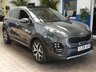 USED 2018 68 KIA SPORTAGE 1.6 T-GDi GT-Line S SUV 5dr Petrol DCT AWD Euro 6 (s/s) (174 bhp) SUNROOF SAT NAV LEATHER HEATED SEATS HEATED STEERING WHEEL PARKING CAMERA CRUISE CONTROL PARKING SENSORS 2 OWNERS FROM NEW GOOD SERVICE HISTORY 7 SERVICES TO 71K MILES