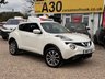 USED 2017 17 NISSAN JUKE 1.6 Tekna XTRON Euro 6 5dr Pearl White