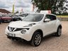 USED 2017 17 NISSAN JUKE 1.6 Tekna XTRON Euro 6 5dr Pearl White
