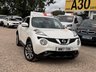 USED 2017 17 NISSAN JUKE 1.6 Tekna XTRON Euro 6 5dr Pearl White